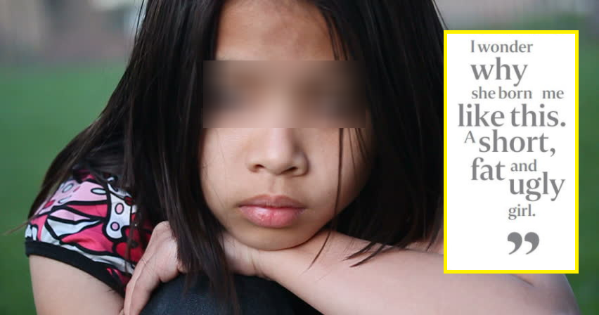 10yo Girl Wants to Commit Suicide Because She is "Short, Fat & Ugly" - WORLD OF BUZZ 4