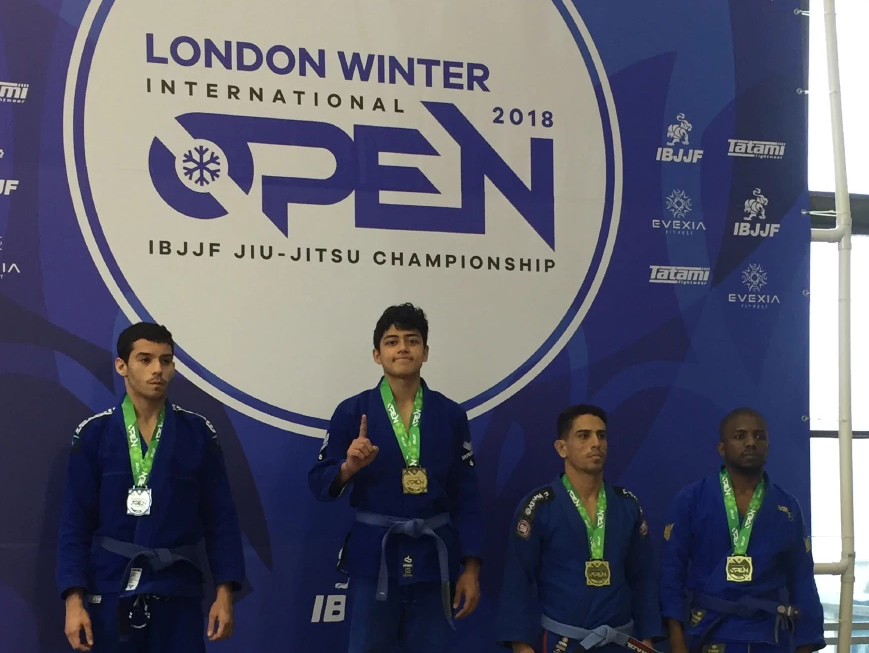 17yo M'sian Teen Strikes His 7th Gold in London Jiu Jitsu Championships - WORLD OF BUZZ