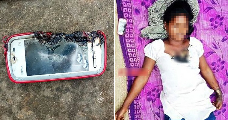 18Yo Girl Died When Charging Mobile Phone Exploded While Chatting On It - World Of Buzz