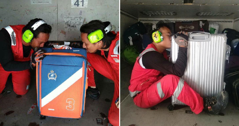AirAsia Staff Kiss Luggage Bags in Viral Post, Netizens Don't Know What to Feel - WORLD OF BUZZ 7