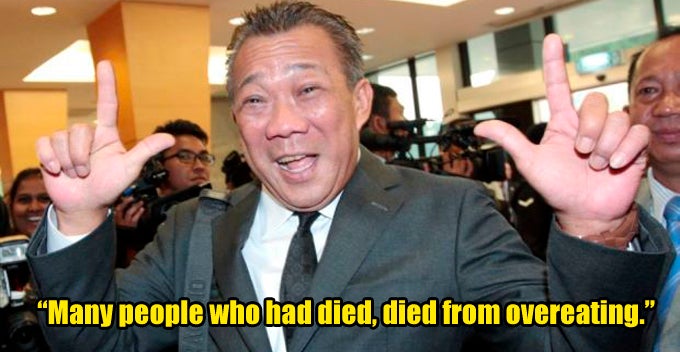 Bung Moktar: Obesity Related Deaths And Diseases Prove Malaysia Is Prospering - World Of Buzz
