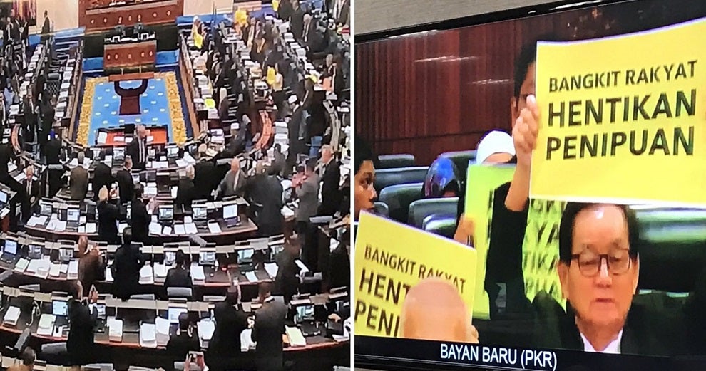 Dewan Rakyat Officially Passes Redelineation Report, Opposition Chants &Quot;Thieves&Quot; In Response - World Of Buzz 2
