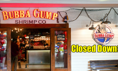 Bubba Gump Shrimp Co. Shuts Down Two Out Of Three Restaurants In Malaysia - World Of Buzz