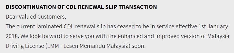 Here's Why M'sians Can No Longer Renew Their Driver's License Online &Amp; Where To Renew Instead - World Of Buzz