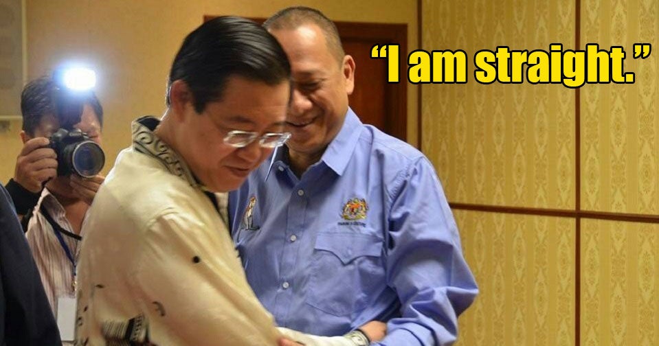 “It’s Not Romantic…I Am Straight," Says Tourism Minister On Pics Of Him Hugging Lim Guan Eng - WORLD OF BUZZ
