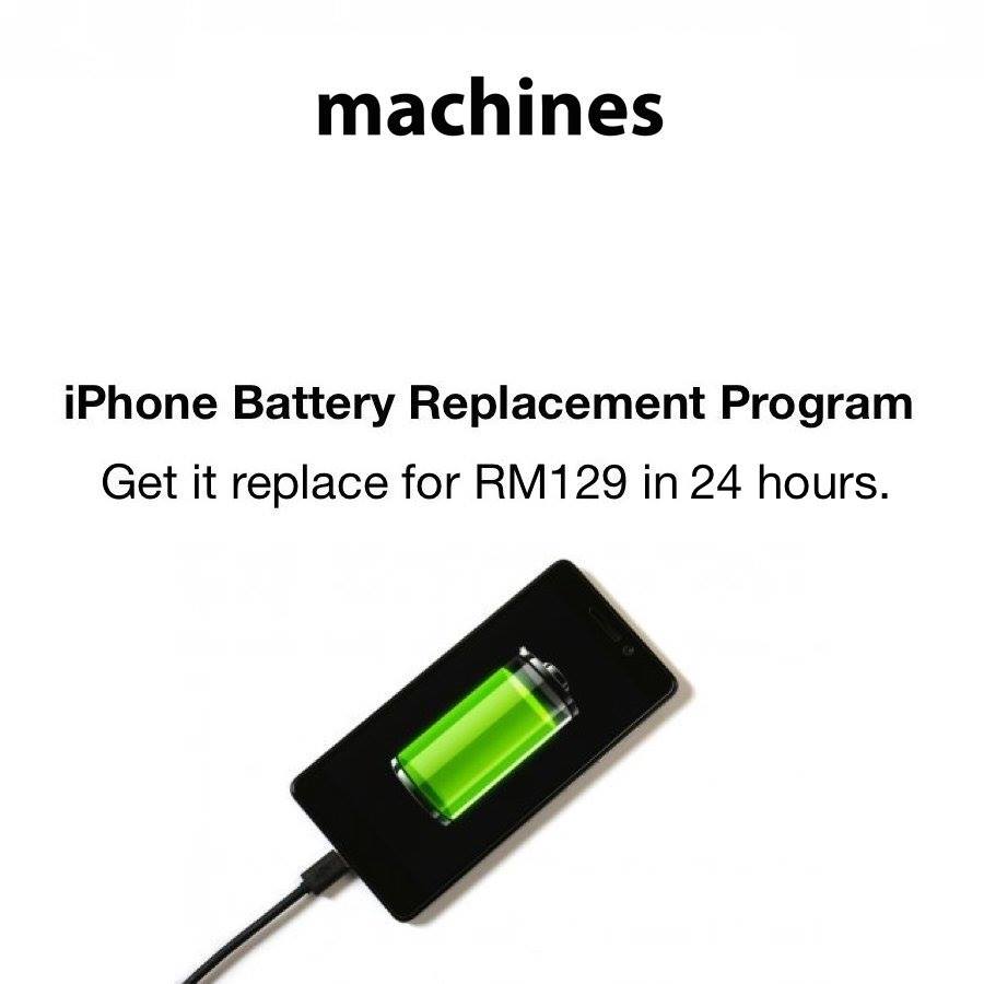 Machines is Now Offering to Replace Your iPhone Battery in Just 4 Hours - WORLD OF BUZZ 1