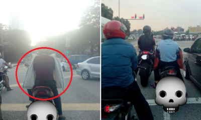 Malaysian Warns Motorcyclists About Dangers Of Wearing A Jacket Backwards - World Of Buzz 4