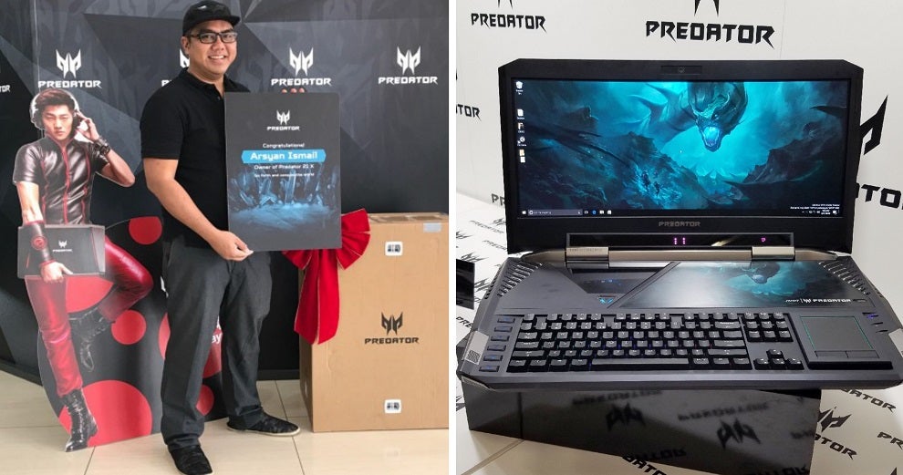 meet the first malaysian to spend nearly rm40000 on this laptop world of buzz 5