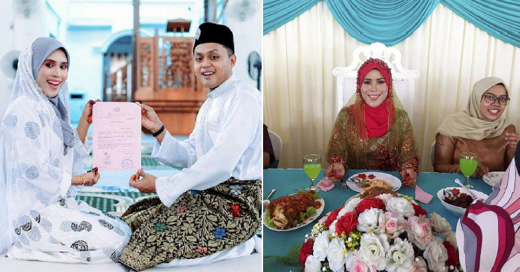 M'Sian Bride Attends Own Wedding Ceremony Alone After Husband'S Leave Denied - World Of Buzz 5