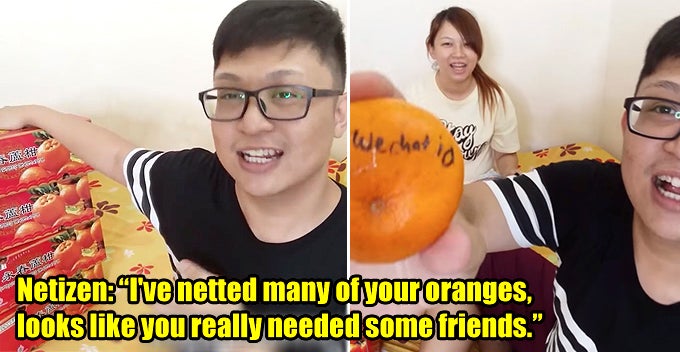 M'Sian Youtubers Toss 128 Oranges On Chap Goh Meh, Guess How Many People Responded! - World Of Buzz