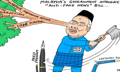 Najib Razak Depicted As 'Pinocchio' In Thai News Portal, Malaysians Felt Insulted - World Of Buzz