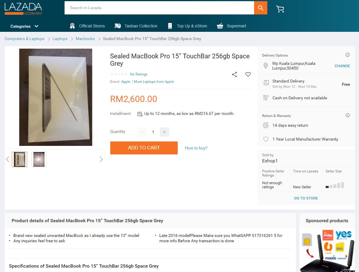 Netizen Calls Out Lazada & Mudah For Allowing Apple Gadget Scams on Their Sites - WORLD OF BUZZ 12