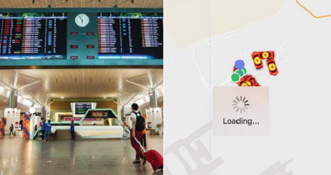 Netizen Shares How The Grab App Is Inaccessible When Connected To The Wifi In Klia2 - World Of Buzz