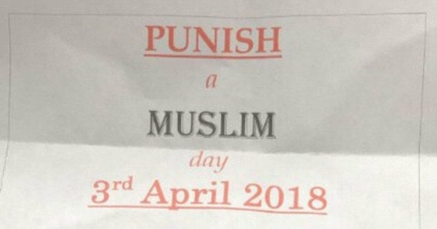 Police are Investigating Sickening 'Punish a Muslim Day' Letter Sent Out to Random Peo - WORLD OF BUZZ 2