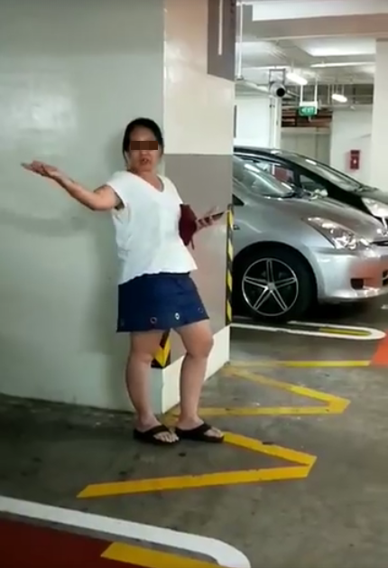 Rude Woman Says She Has 'Money To Burn' When Caught Hogging Family Parking Lot - World Of Buzz 2