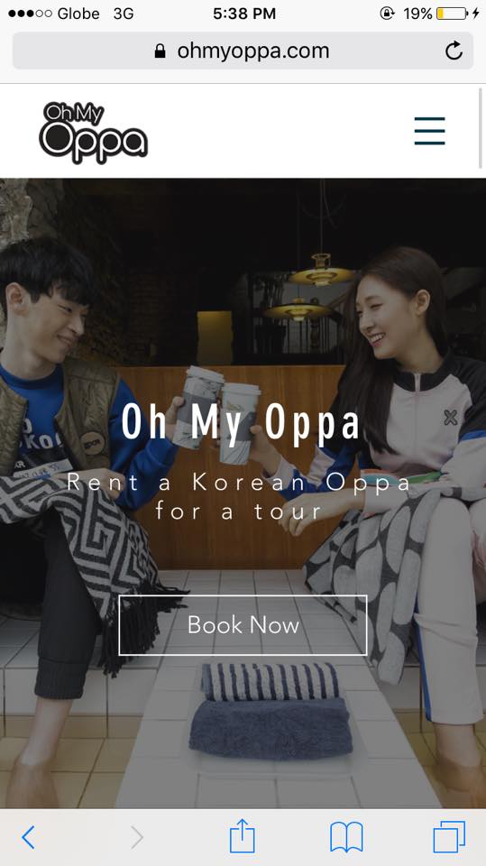 This Platform Allows You To Rent A Handsome Oppa To Bring You Around Korea! - World Of Buzz