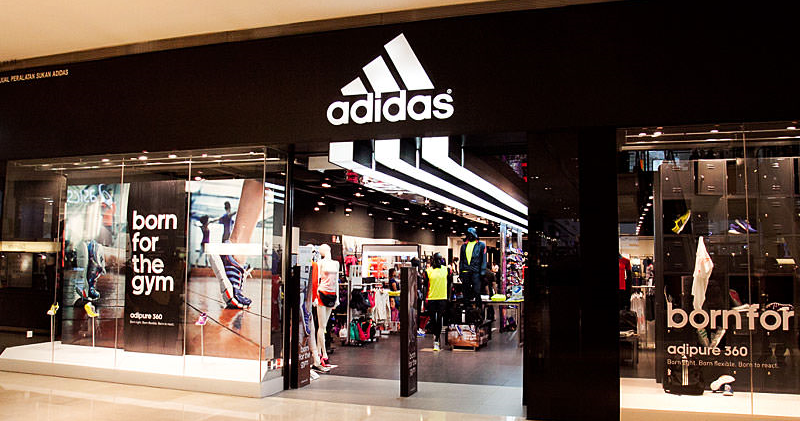 is adidas store open today