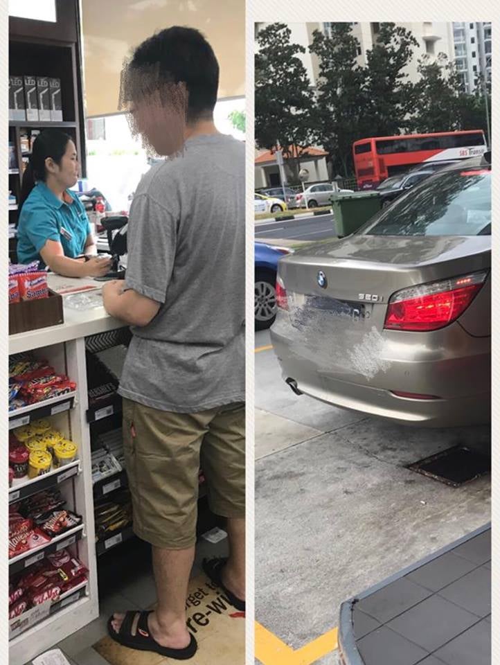 BMW Driver Insisted He Only Asked for RM29 Fuel, Forces Elderly Worker to Pay RM370 - WORLD OF BUZZ