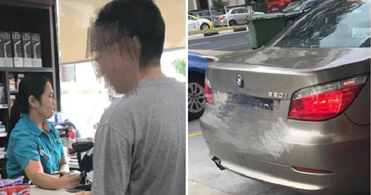 Bmw Driver Refuses To Pay For Full Tank Of Petrol, Forces Elderly Worker To Pay Rm370 - World Of Buzz
