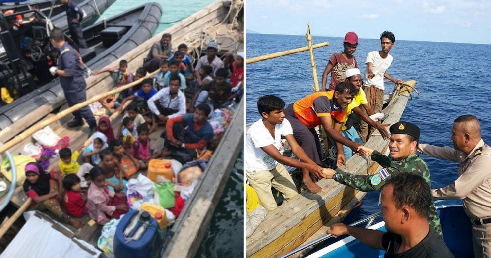 Boat Carrying Dozens of Rohinya Refugees Allowed into Malaysia - WORLD OF BUZZ 3