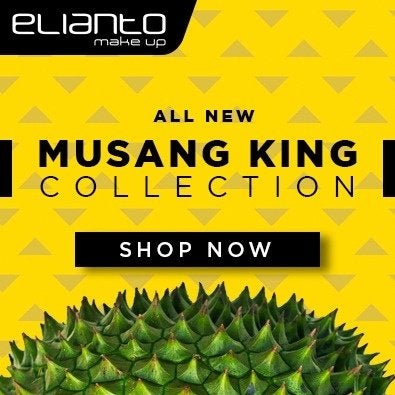 Elianto Launches New Musang King Makeup Infused with the Sweet Scent of Durian - WORLD OF BUZZ 1
