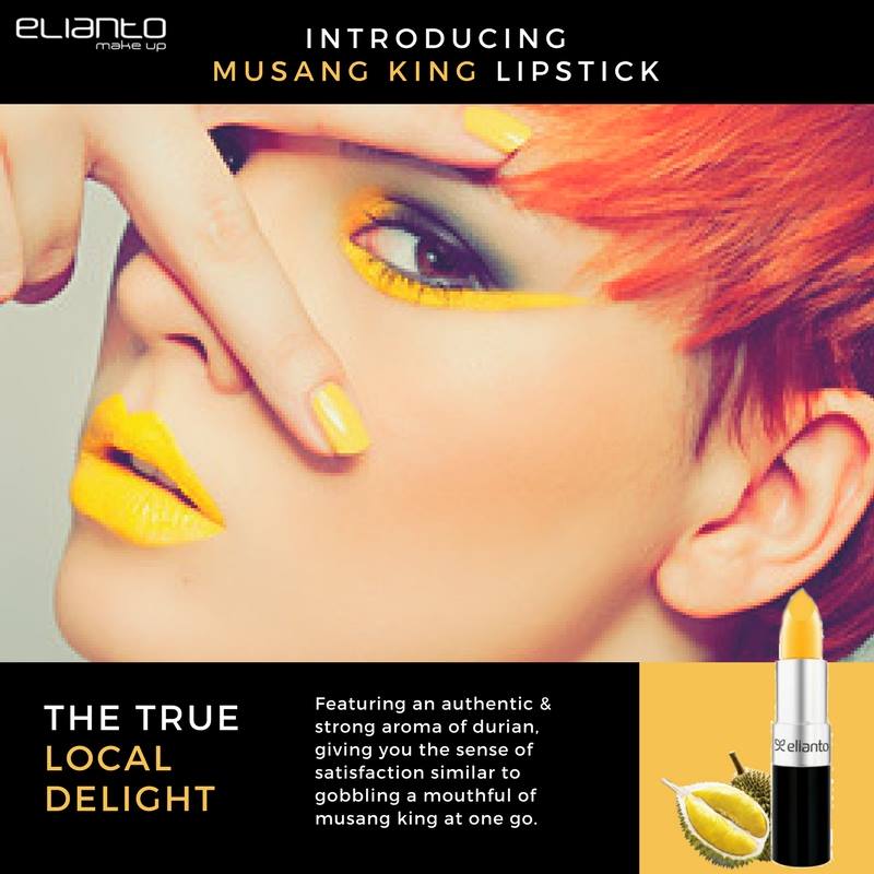 Elianto Launches New Musang King Makeup Infused with the Sweet Scent of Durian - WORLD OF BUZZ
