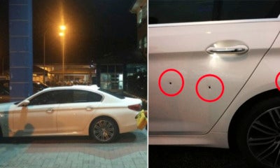 Gunman Blatantly Fired 3 Shots At Businessman'S Car In Front Of Traffic Light In Seremban - World Of Buzz