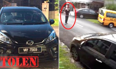 Guy Casually Walks To New Myvi And Effortlessly Stole It Under 30 Seconds In Ampang Jaya - World Of Buzz