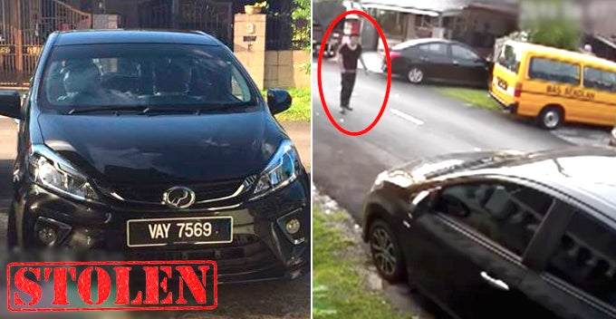 Guy Casually Walks to New Myvi and Effortlessly Stole it Under 30 Seconds in Ampang Jaya - WORLD OF BUZZ
