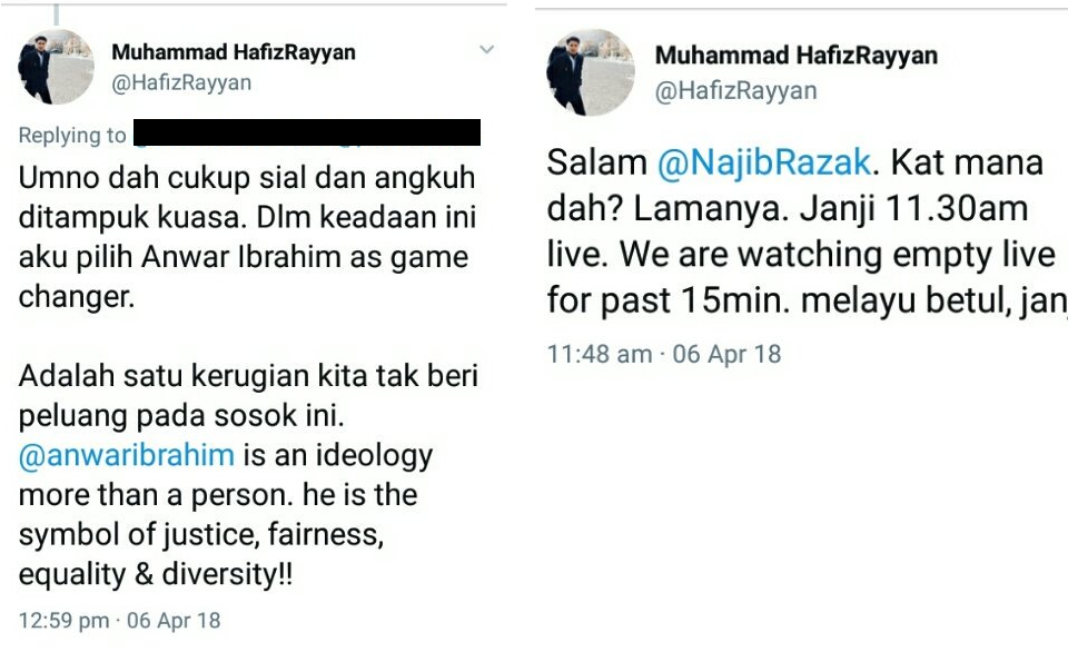 M'sian Arrested and Twitter Account Confiscated by MCMC for Criticising PM Najib and Umno - WORLD OF BUZZ 3