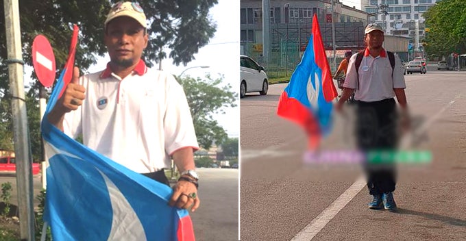 M'sian Ex-Army Walks 284Km To Putrajaya To Raise Awareness About Changing The Gov - World Of Buzz