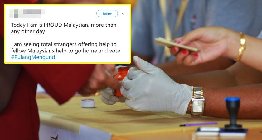 M'sians Use Social Media to Rally Together and Help Each Other Vote - WORLD OF BUZZ 4