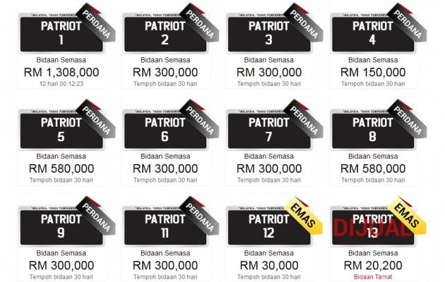Number Plates In Malaysia You Would Not Believe Cost As Much As They Do - World Of Buzz 1