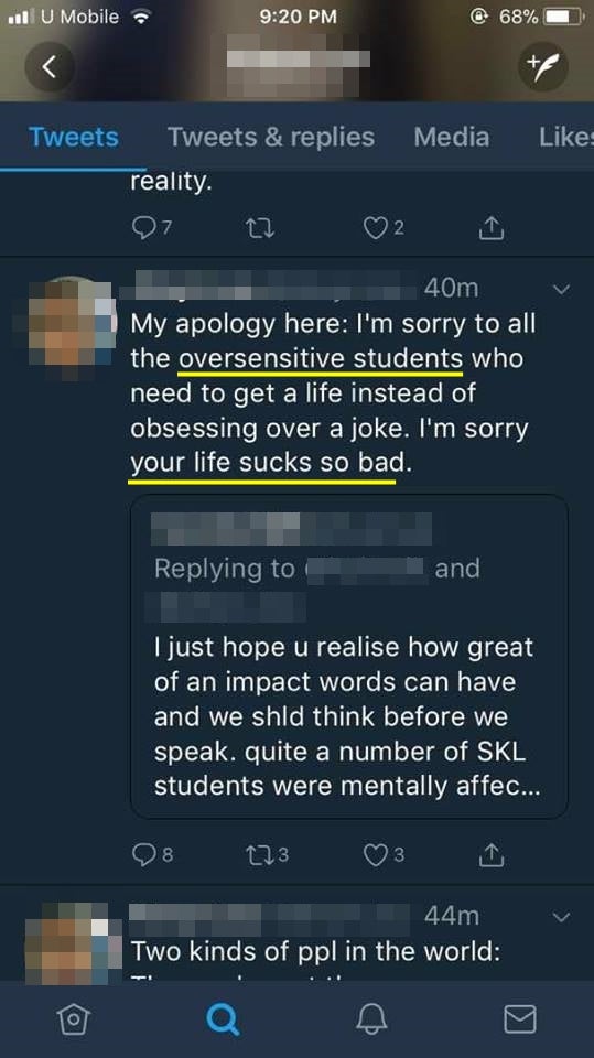 Speaker Invited To KL Highschool Disgustingly Mocks Suicide Victims and Calls Them 'Fragile' - WORLD OF BUZZ 6