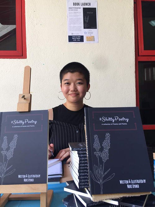 This Determined 22-year-old Malaysian Just Self-Published Her Own Book of Poetry - WORLD OF BUZZ