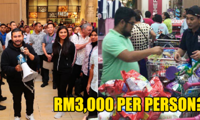 Tmj Just Spent Over Rm1 Million To Pay For All Shoppers' Groceries In Aeon Tebrau - World Of Buzz 7