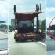 Video Of Trailer Ramming Divider At Elite Expressway Goes Viral - World Of Buzz