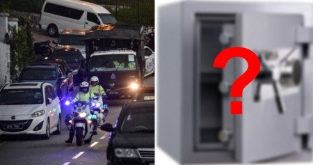Police Found A Safe At Najib's House And Drilled All Day To Open It - World Of Buzz