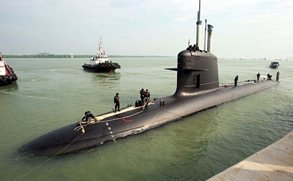 Scorpene submarine