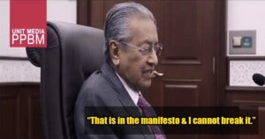 Breaking: Tun M Steps Down As Education Minister To Honor Ph Manifesto - World Of Buzz 1