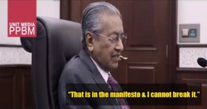 BREAKING: Tun M Steps Down As Education Minister to Honor PH Manifesto - WORLD OF BUZZ 1