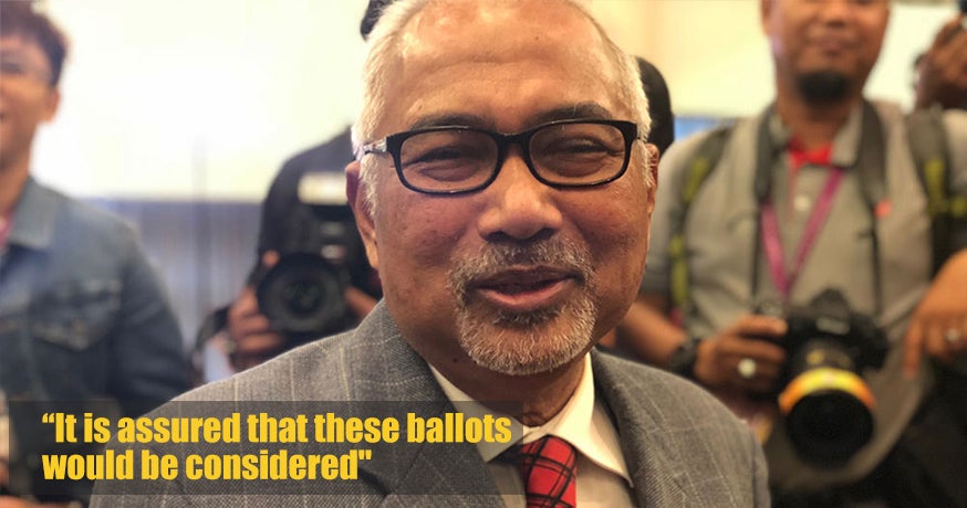 EC Chief: Ballots Without Official Stamp Will Be Counted as 'Valid' - WORLD OF BUZZ