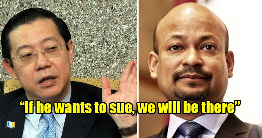 Arul Kanda Wants To Sue, But Guan Eng Says 'Go Ahead' - World Of Buzz
