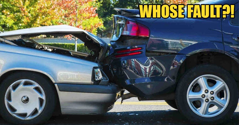 “If You Crash Into A Vehicle From Behind, It'S 100% Your Fault”, Is This Actually True? - World Of Buzz 5