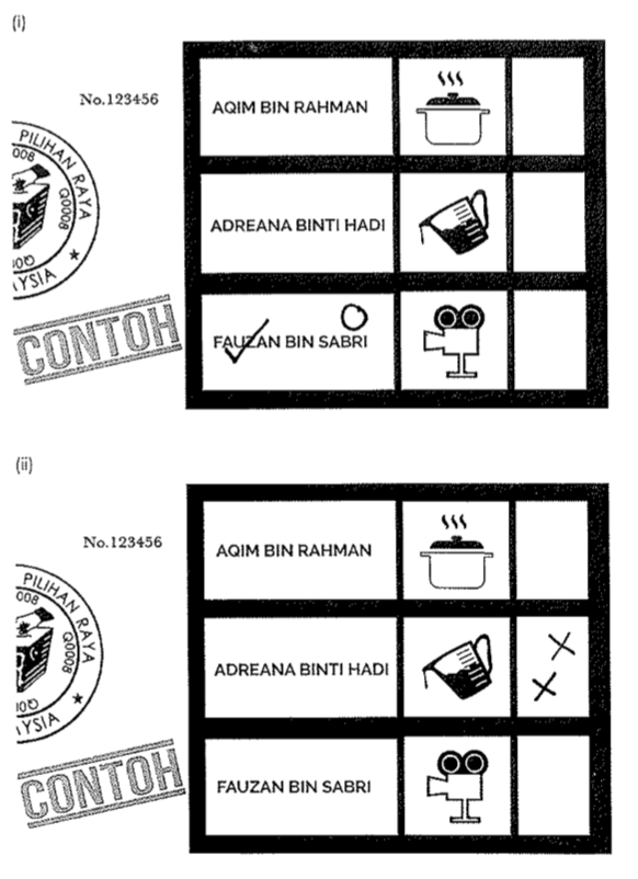 Is Marking Your Ballot Papers with a Dot or Line Really Considered an Undi Rosak? - WORLD OF BUZZ 12