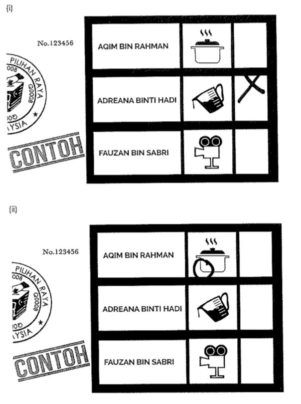 Is Marking Your Ballot Papers with a Dot or Line Really Considered an Undi Rosak? - WORLD OF BUZZ 14
