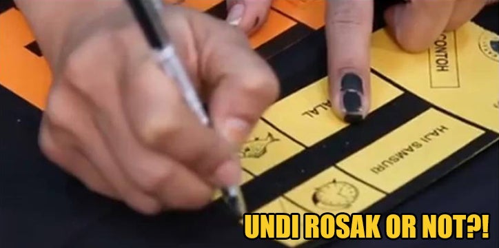 Is Marking Your Ballot Papers With A Dot Or Line Really Considered An Undi Rosak? - World Of Buzz