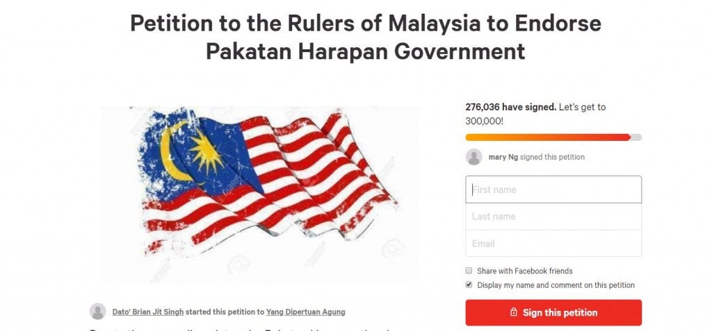 Malaysians Are Signing This Petition For Ph, Gains 30000 Signatures In One Hour! - World Of Buzz