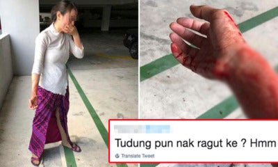 Malindo Air Crew Injured At Parking Lot Robbery, Salty Netizens Focus On Her Uniform Instead - World Of Buzz 1
