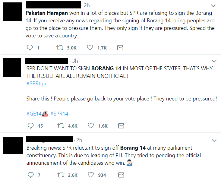 M'sians Are Pleading to Spread Word as Officials Unwilling to Declare Party Winners - WORLD OF BUZZ 3